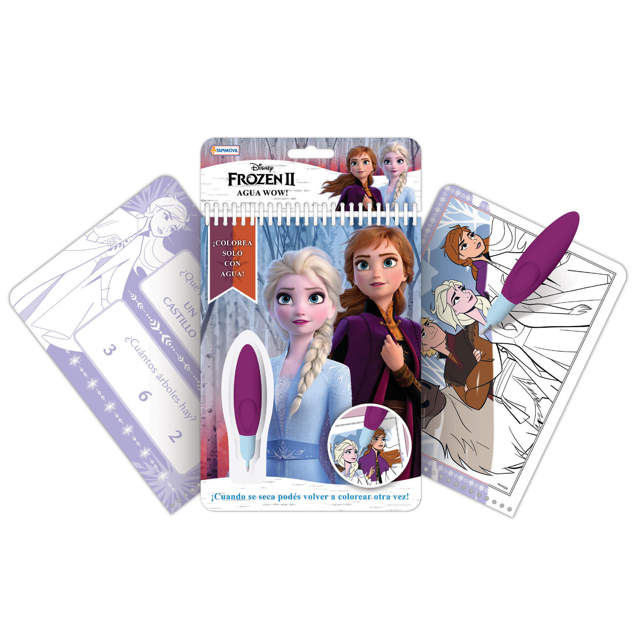 Libro Mágico para Pintar con Agua Frozen