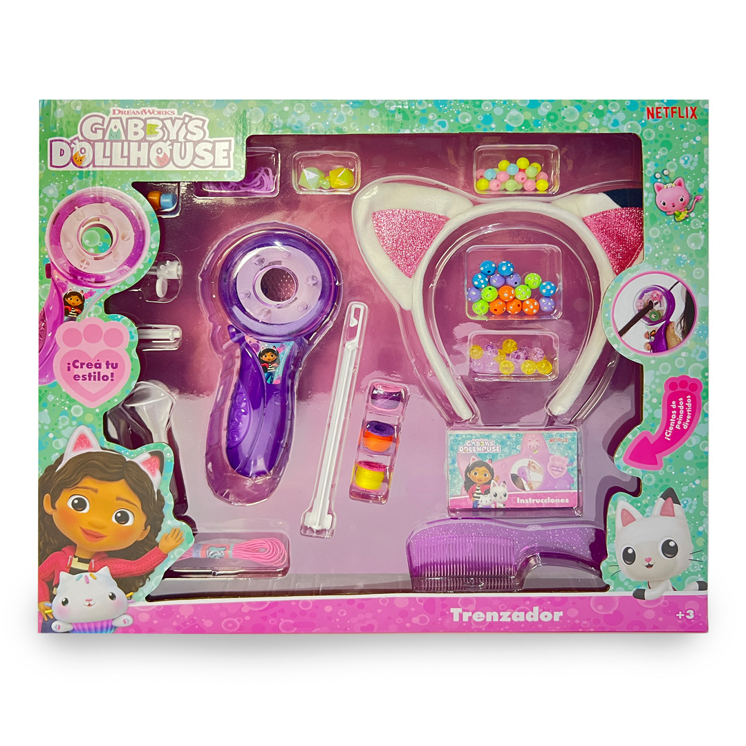 Trenzador con Bijouteri y Accesorios Gabby Dollhouse