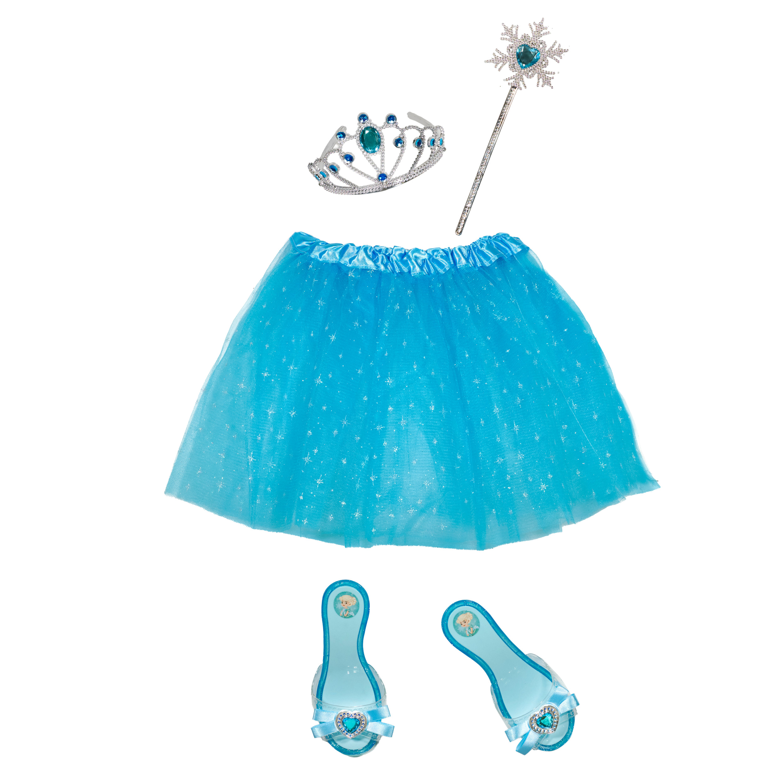 Disfraz de Princesa con Accesorios Azul