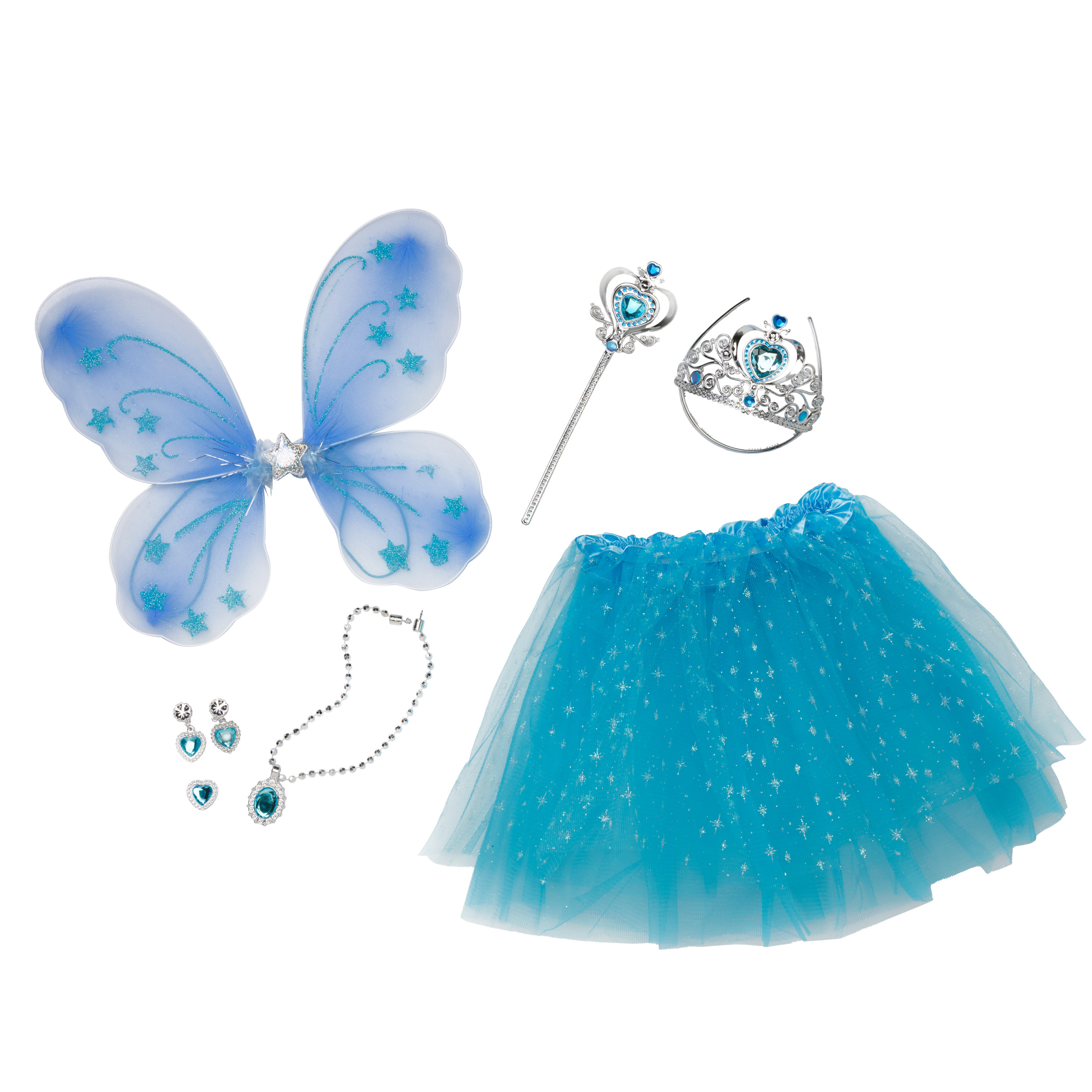 Disfraz de Princesa con Accesorios Azul