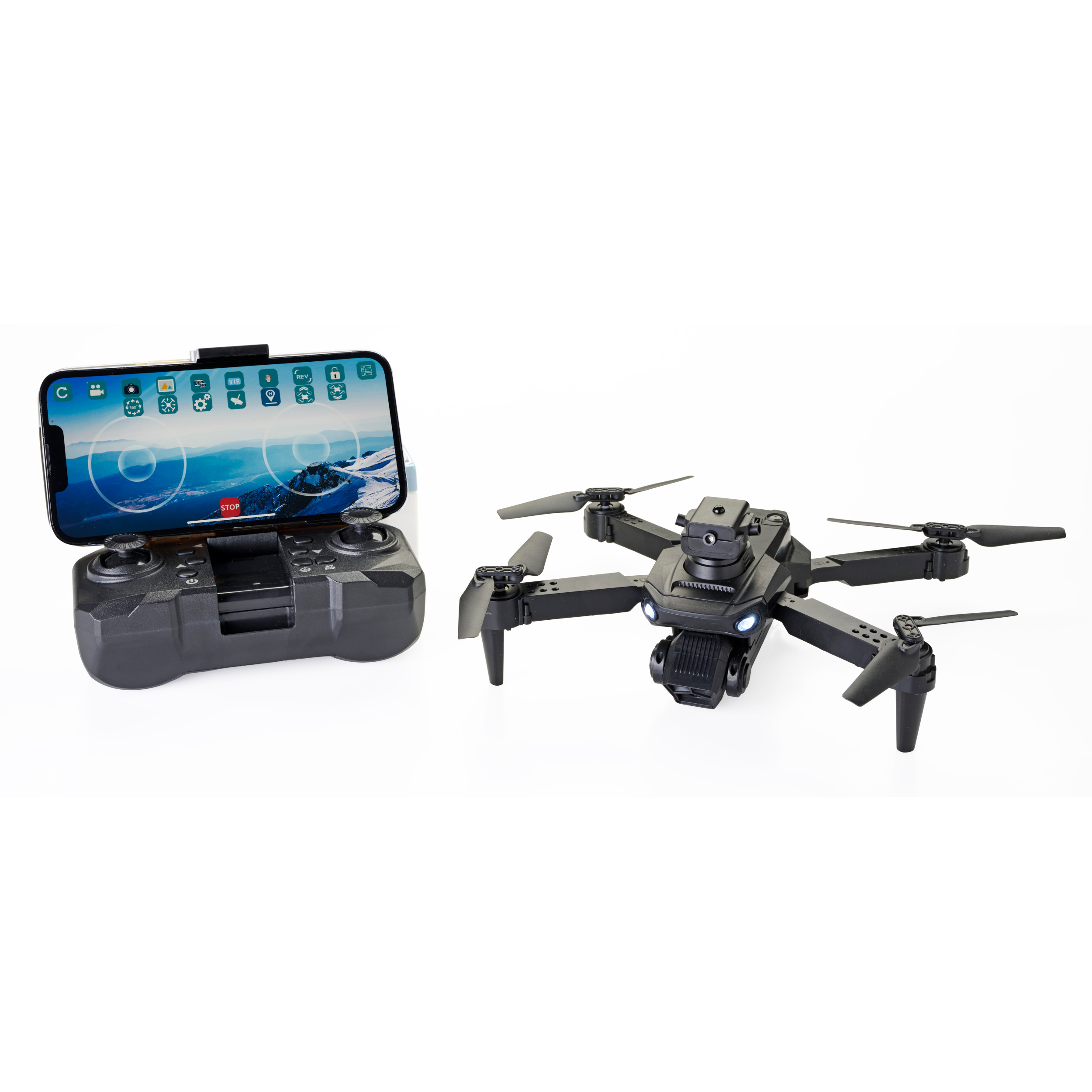 Dron Cuadricóptero con Cámara HD