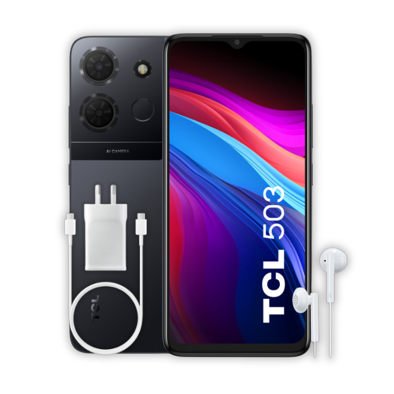 Celular TCL 503 64GB Gris Espacio