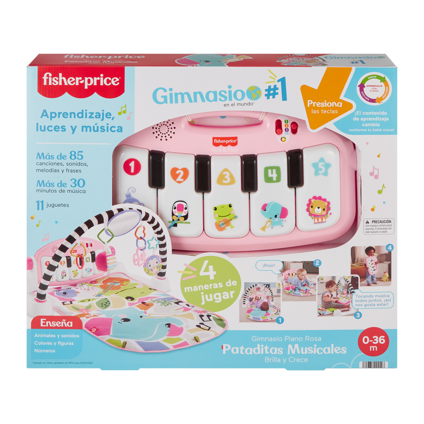 Gimasio para Bebes con Piano y Actividades