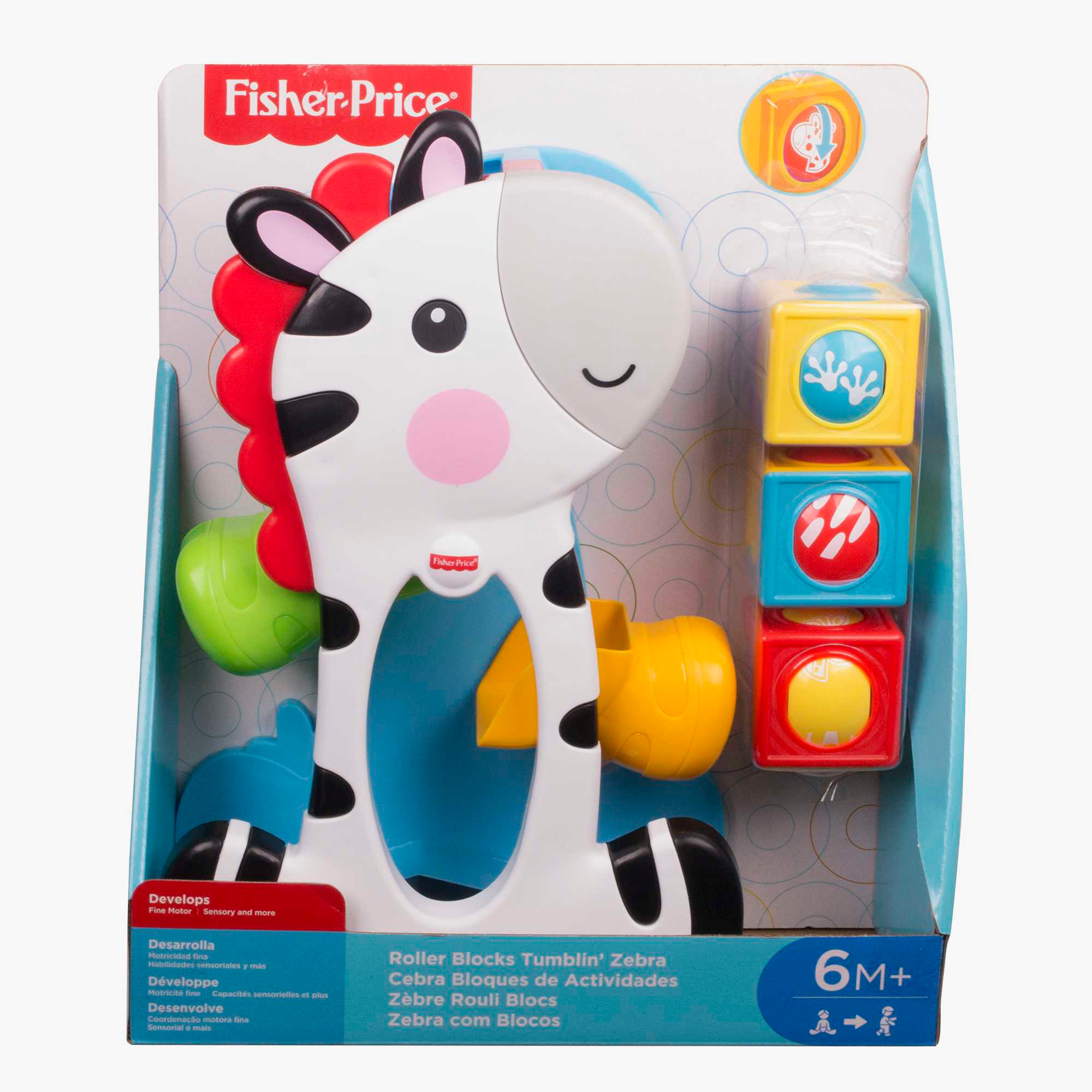 Bloques de Actividades Cebra Fisher Price