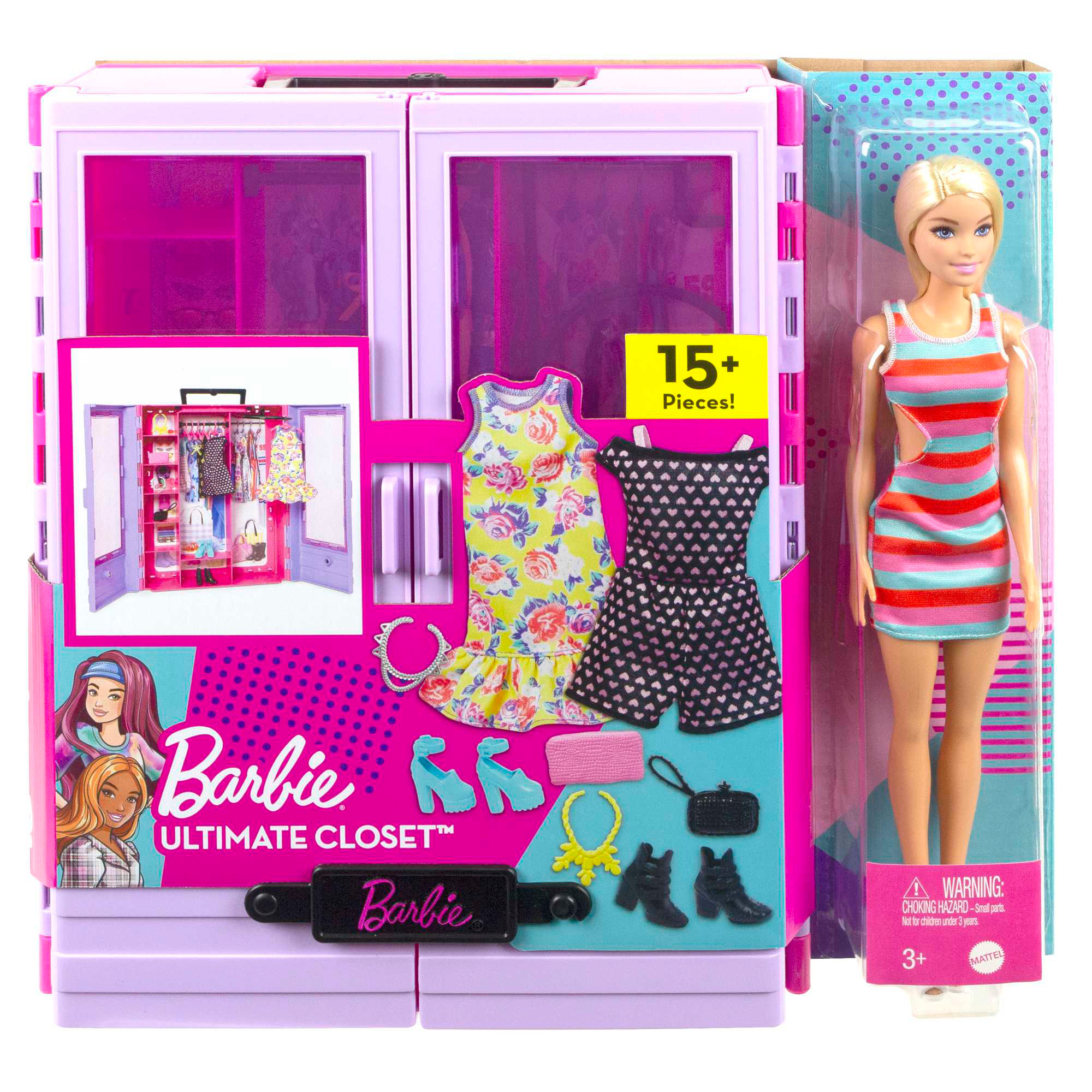 Muñeca Barbie Closet de Lujo