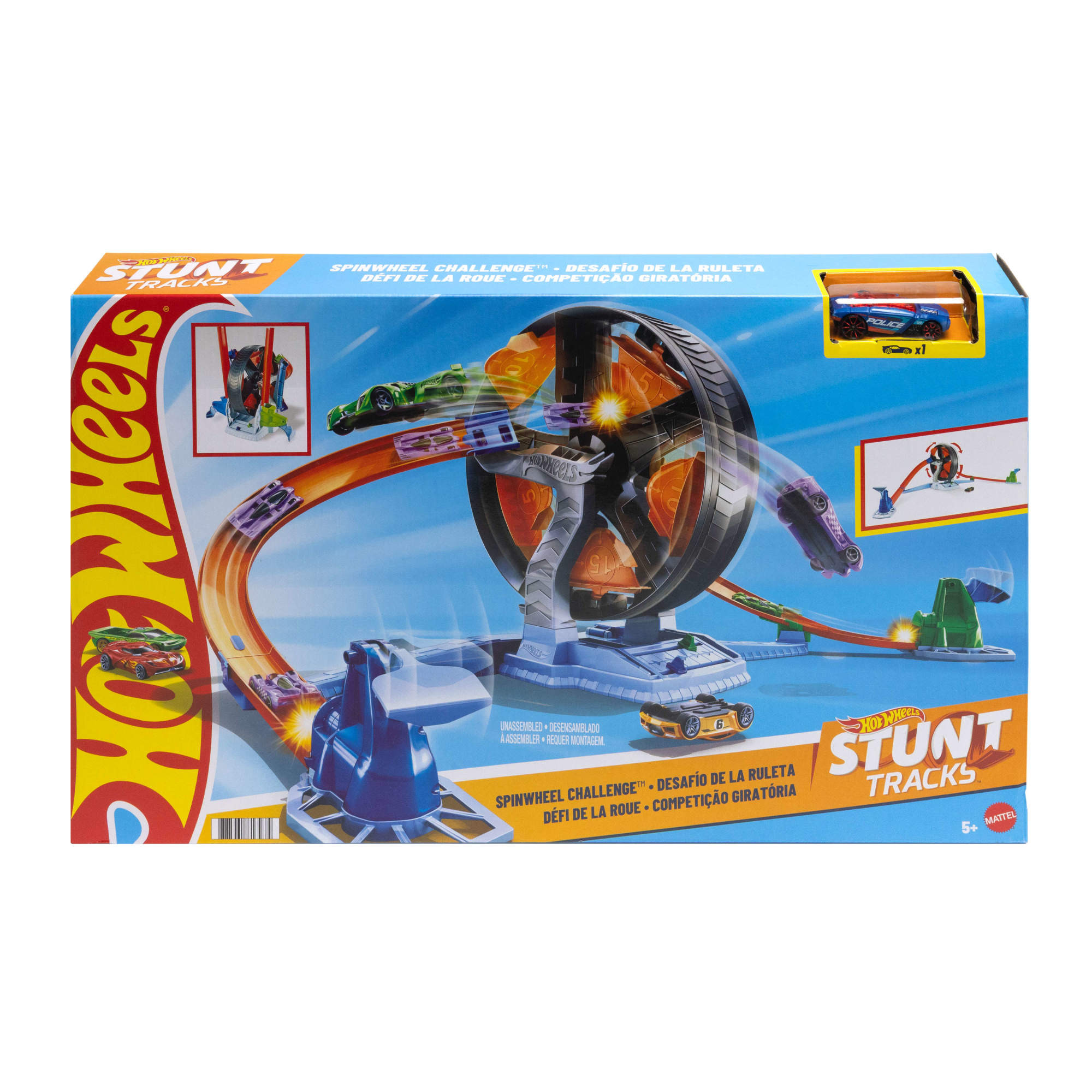 Pista de Acrobacia Giros Extremos Hot Wheels