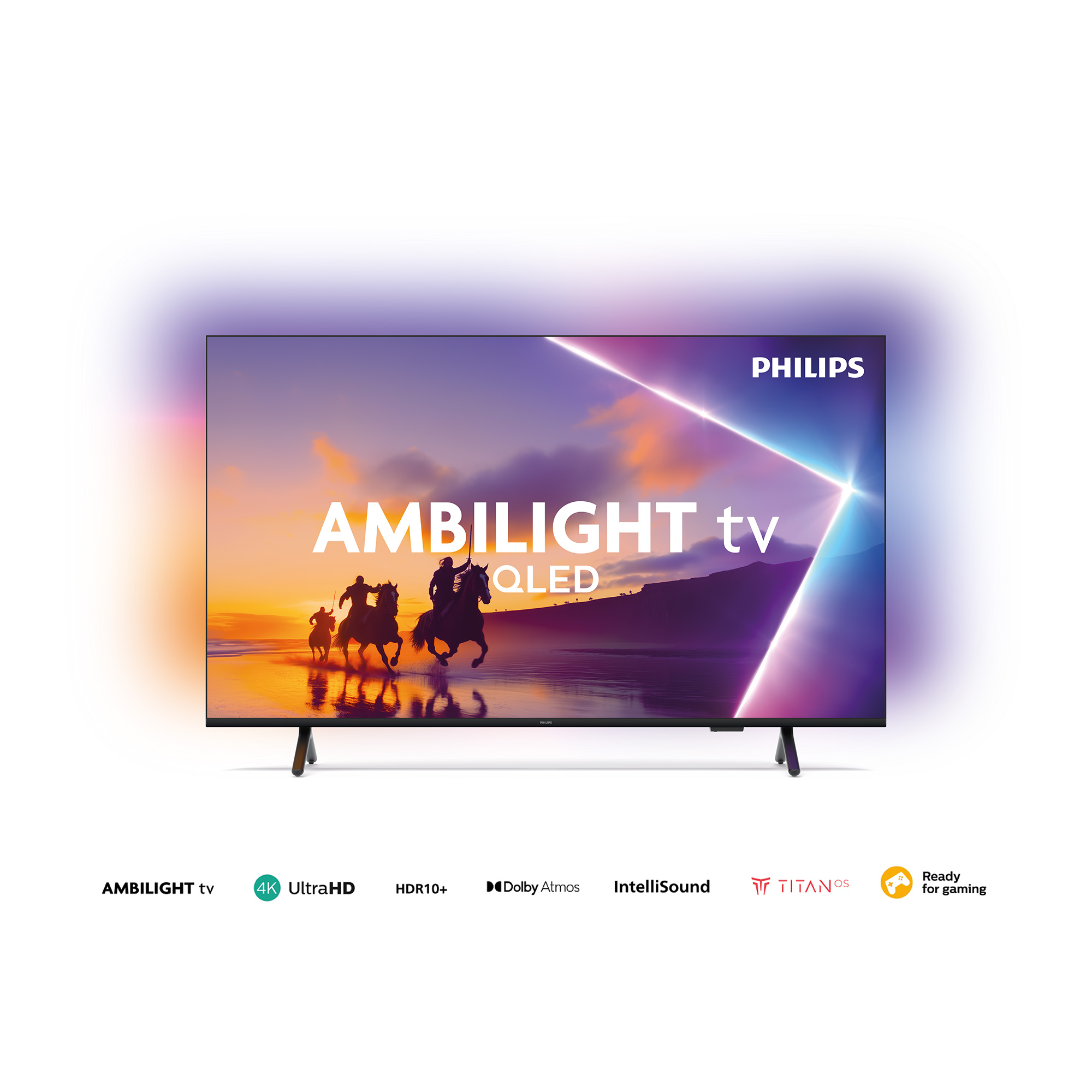 Tv 65" Philips 4K UHD Titan OS 65PUD8250/77