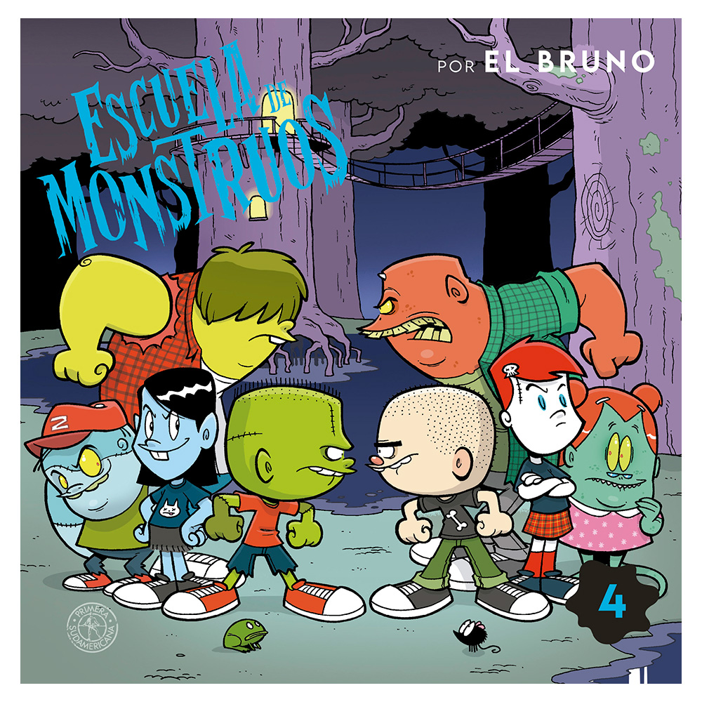 Libro Escuela De Monstruos 4 Autor El Bruno