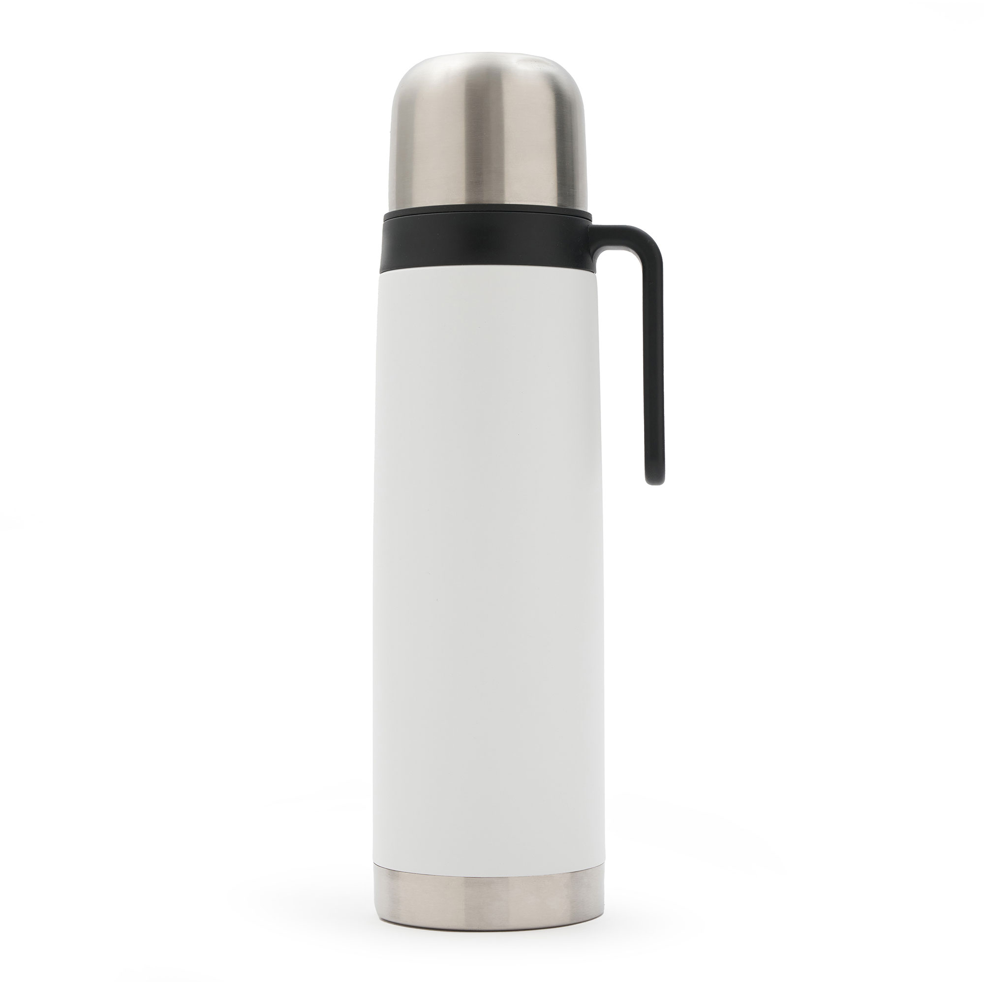 Termo Pampa Spirit 1 Lts Acero Inoxidable Blanco