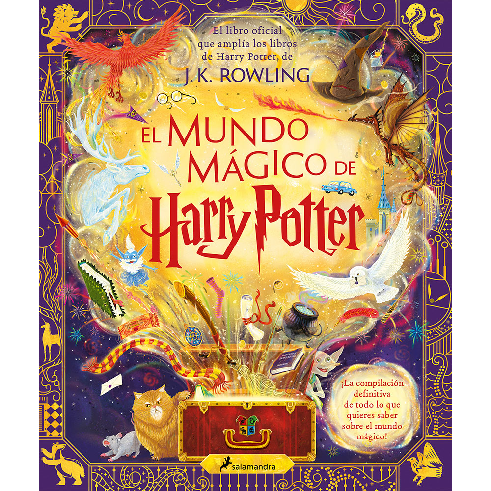 Libro El Mundo Mágico Harry Potter Autor J. K. Rowling