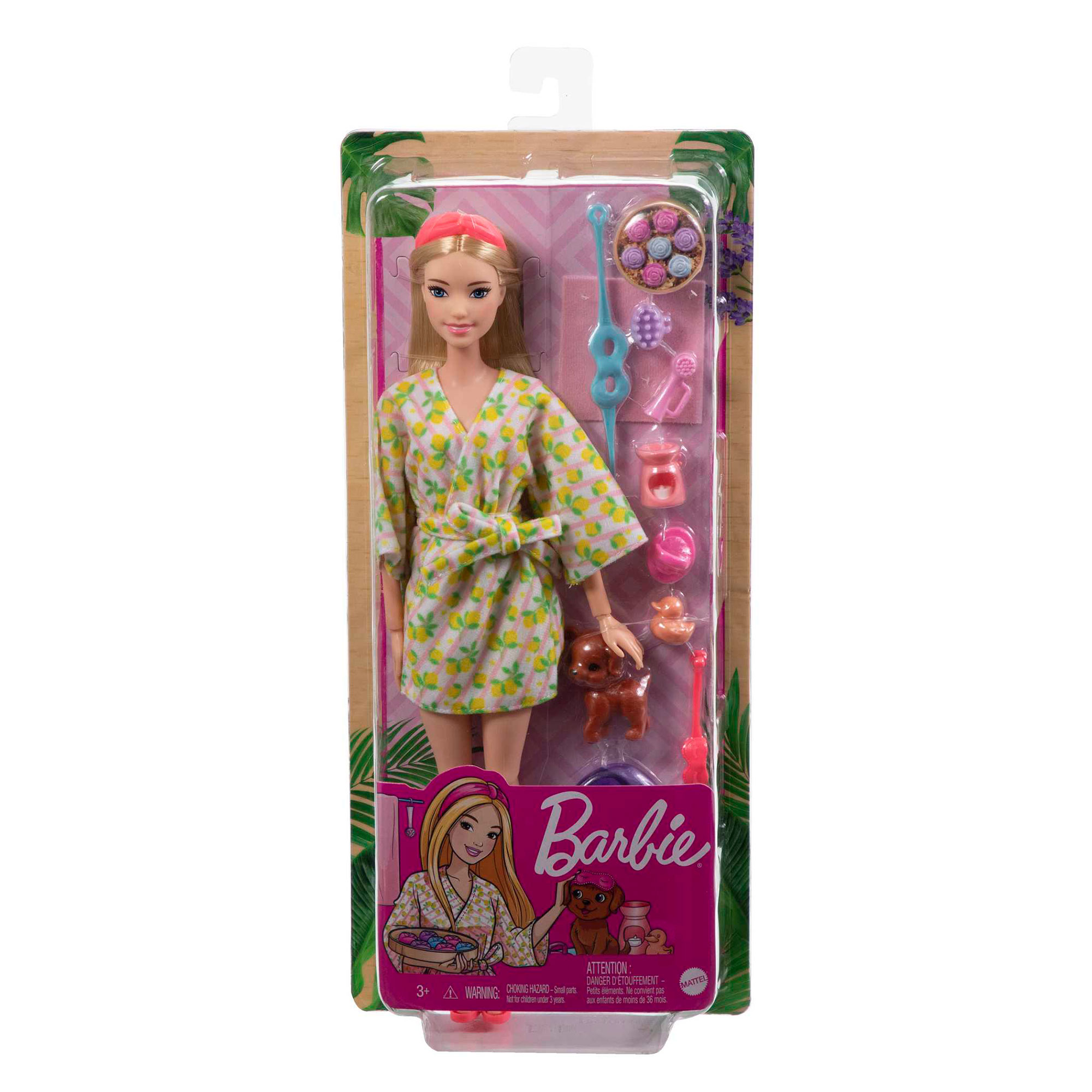 Muñeca Barbie Fab Fashion & Beauty Día de Spa