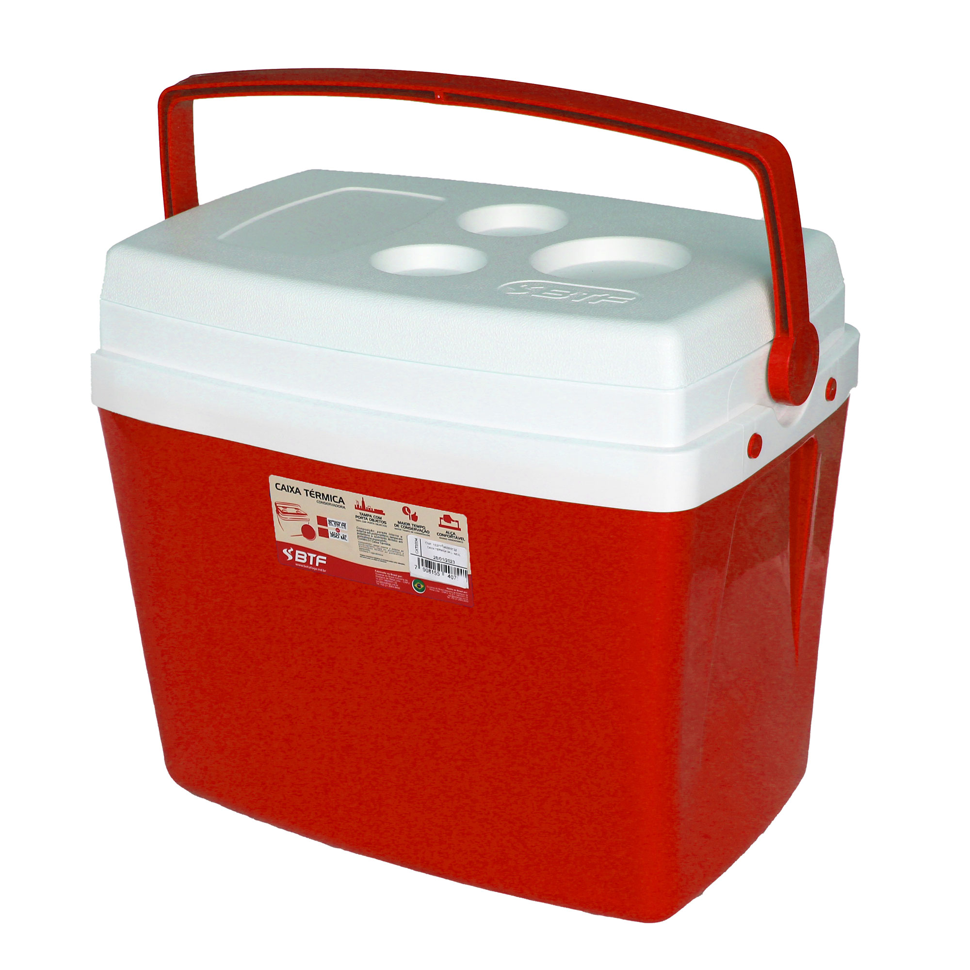 Conservadora Botafogo 26 Lts Roja