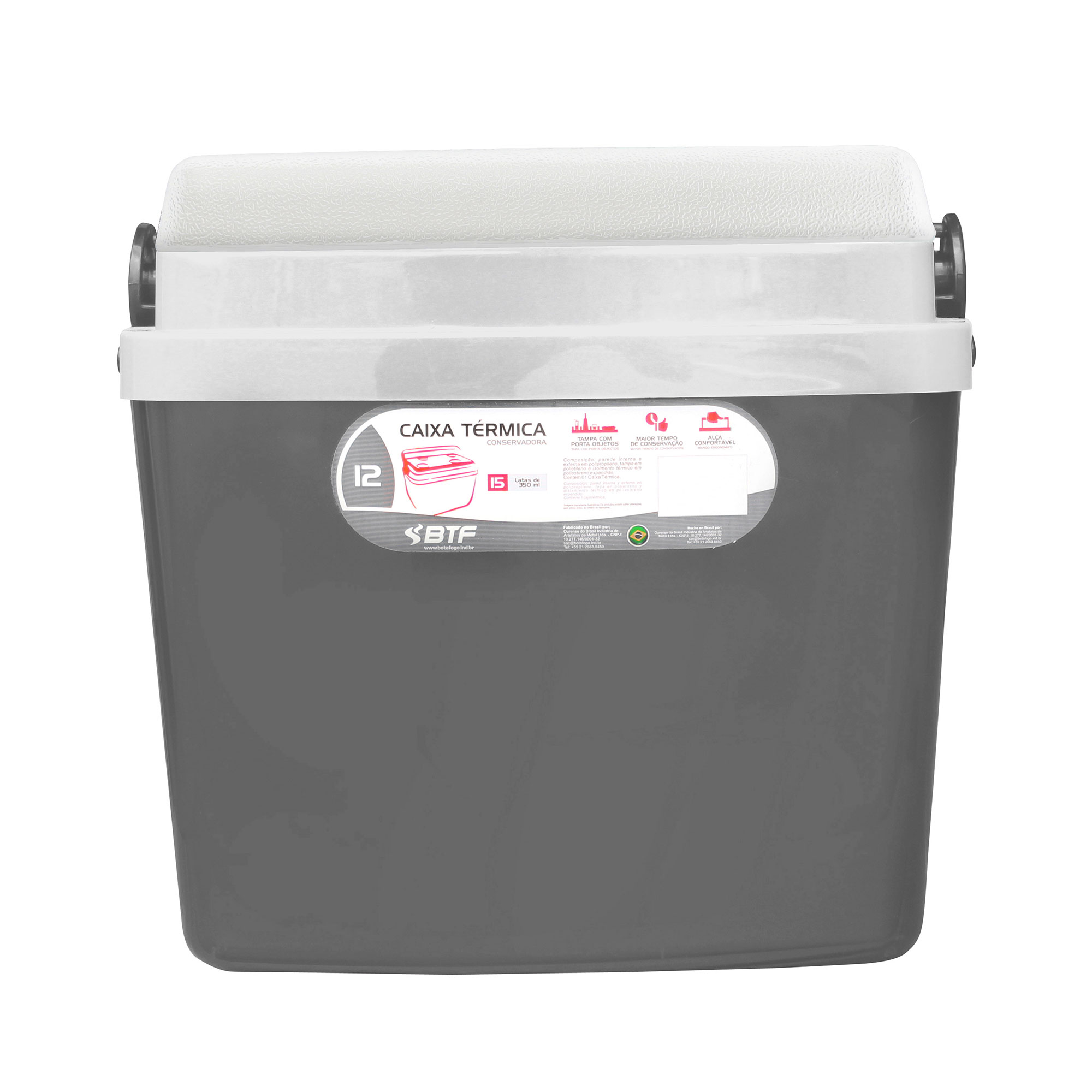 Conservadora Botafogo 12 Lts Gris