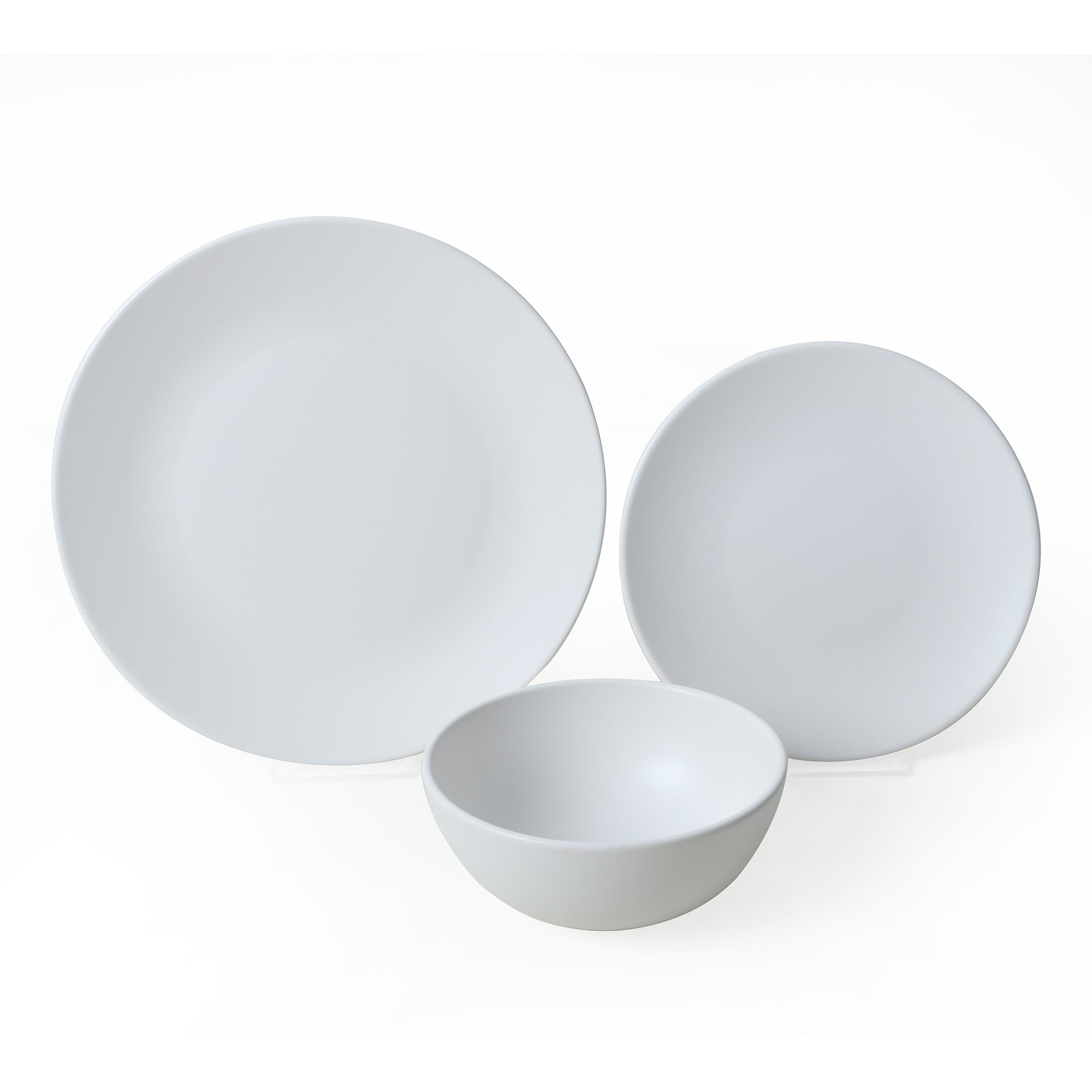 Set de Vajilla 12 Piezas Aston Blanco