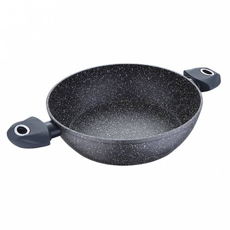 Bergner Orion Kochtopf 20 Cm – Geschmiedetes Aluminium, Induktionsgeeignet, Antihaftbeschichtet, 2,2 L Inhalt