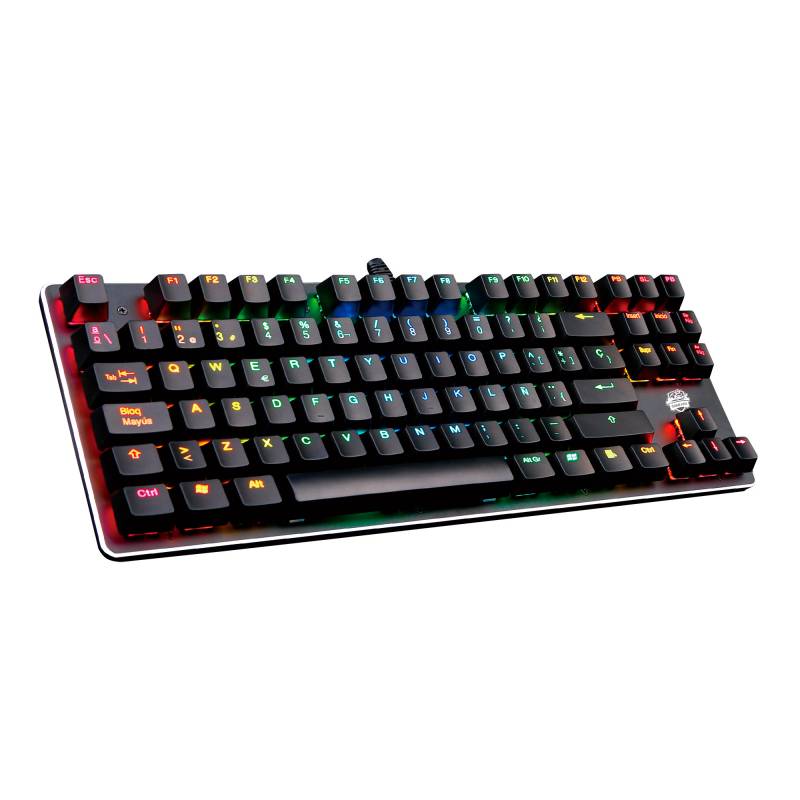 Teclado Mecánico Gamer Game Pro RGB Negro - La Anónima Online