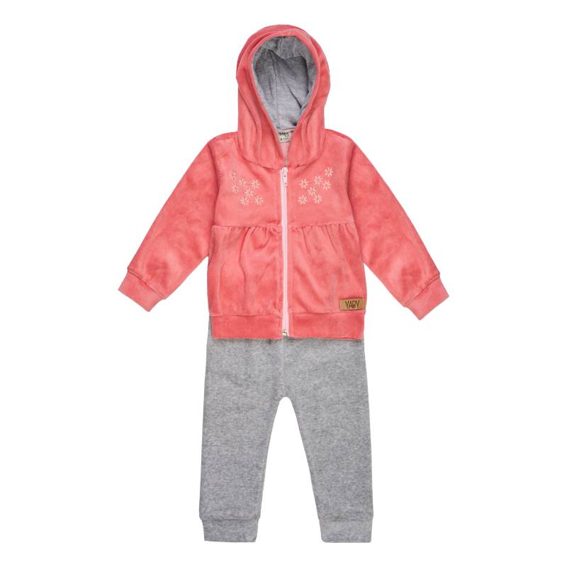 Conjunto Campera y Pantalón Yaby Beba Rosa Talle 12-18 en cuotas sin ...