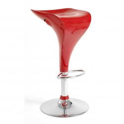 Banqueta alta Roja