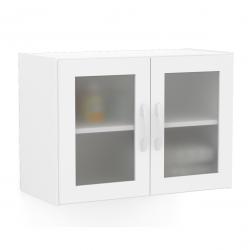 Alacena 2 Puertas de vidrio 45x63.5x31 cm