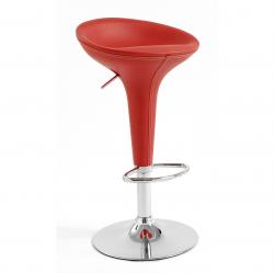 Banqueta alta Roja