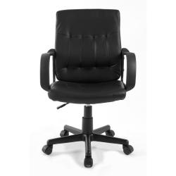 Sillón de Oficina Simil Cuero 213852 Negro