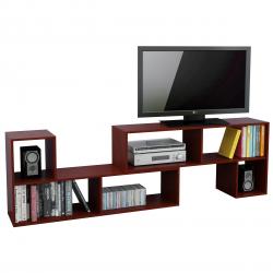Rack para Tv Tetris 2 Módulos Caoba