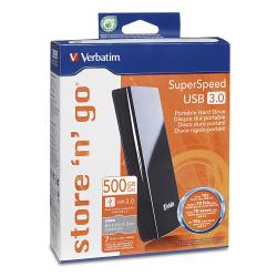 Disco Rígido externo Verbatim 500Gb