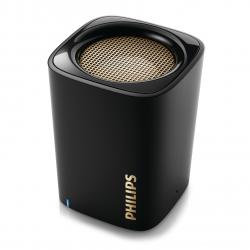 Parlante Portátil Bluetooth Philips BT-100 2W Negro