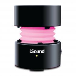 Parlante Portátil Bluetooth Isound Fire Waves 3W Negro