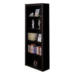 Biblioteca con estantes Reproex Negro
