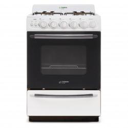 Cocina Eslabón De Lujo Multigas 56 cm EFM56AT Blanca 