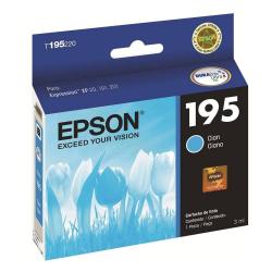Cartucho de Tinta Epson T-195 Azul