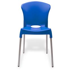 Silla Zafiro Apilable Azul