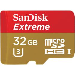 Memoria Sandisk MicroSD 32 GB Extreme + Adaptador SD