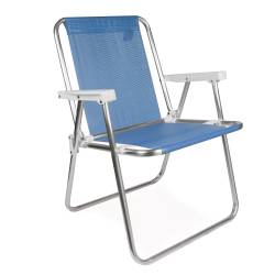 Silla Mor Aluminio Azul SANNET 2274