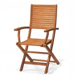 Silla Plegable Kingsbury de Madera  x 2 Unid.