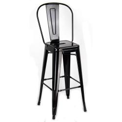 Silla Alta Tolix Negra