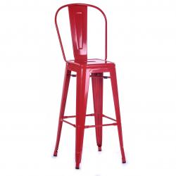 Silla Alta Tolix Roja
