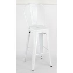 Silla Alta Tolix Blanca