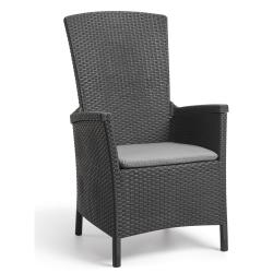 Sillón Alto Vermont Gris