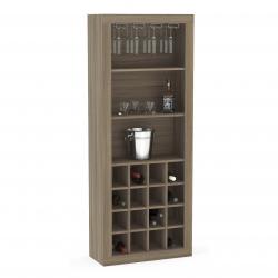 Biblioteca con cava Castaño 160498