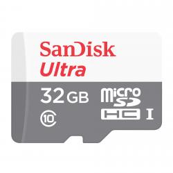 Memoria Sandisk MicroSD 32 GB Ultra + Adaptador SD