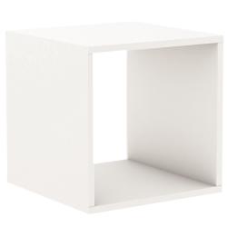 Cubo simple Centro Estant 35X35 cm Blanco