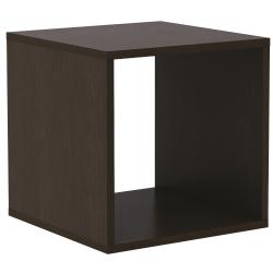 Cubo simple Centro Estant 35X35 cm Wengue