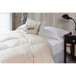 Acolchado de pluma Linen´s King 260x240 Crudo