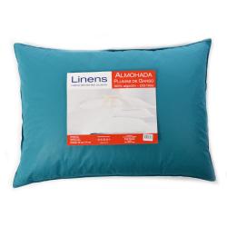 Almohada de pluma Linen´s 50x70 Tela Petróleo
