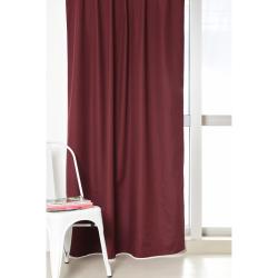 Cortina Black Out 1 Paño 210x145 cm Bordo