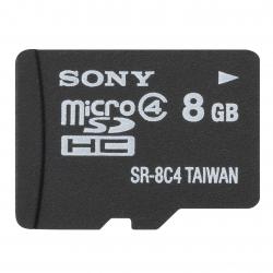 Memoria Sony MicroSD 8  GB + Adaptador SD