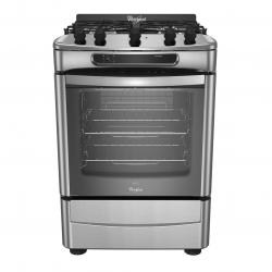 Cocina Whirlpool Multigas 60 cm WF360xG Inox