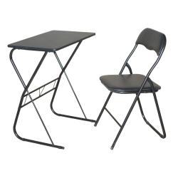 Set de Escritorio + Silla Plegable 214110 Negro